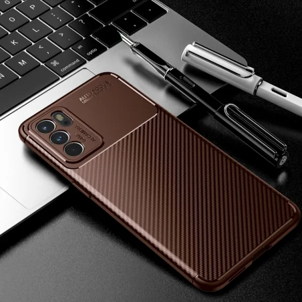 BEETLE TPU Obal Oppo Reno6 5G hnedý