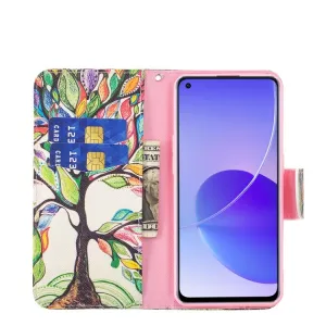 ART Peňaženkový kryt Oppo Reno6 5G LIFE TREE