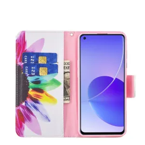 ART Peňaženkový kryt Oppo Reno6 5G SUNFLOWER