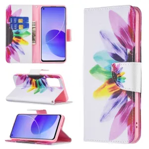 ART Peňaženkový kryt Oppo Reno6 5G SUNFLOWER
