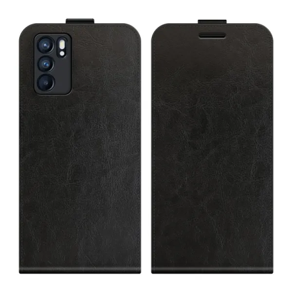Vyklápacie puzdro Oppo Reno6 5G čierne