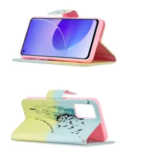 ART Peňaženkový kryt Oppo Reno6 5G FEATHER