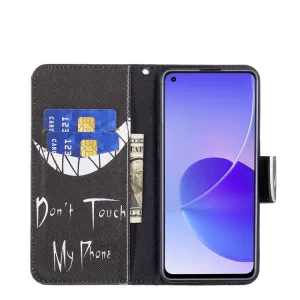 ART Peňaženkový kryt Oppo Reno6 5G DON´T TOUCH ME