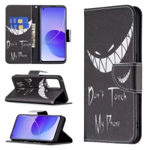 ART Peňaženkový kryt Oppo Reno6 5G DON´T TOUCH ME