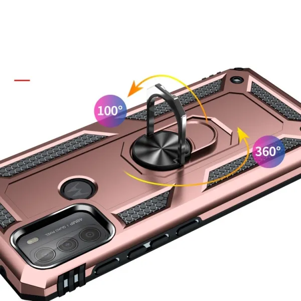 RING Ochranný obal pre Motorola Moto G50 ružový