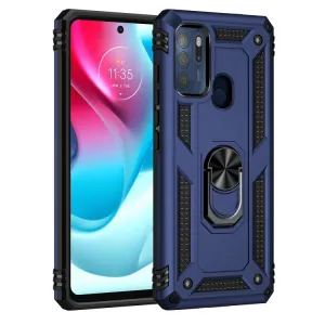 RING Ochranný obal pre Motorola Moto G60s modrý
