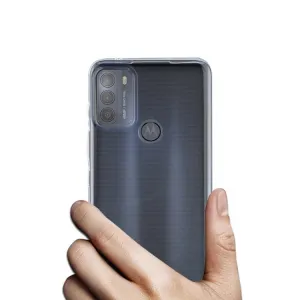 Silikónový obal Motorola Moto G50 priehľadný