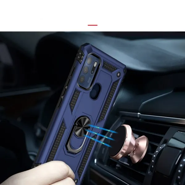 RING Ochranný obal pre Motorola Moto G60s modrý