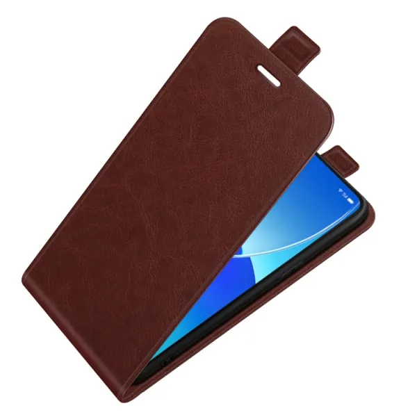 Vyklápacie puzdro Oppo Reno6 5G hnedé
