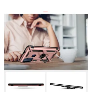 RING Ochranný obal pre Motorola Moto G60s ružový