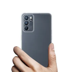 Silikónový obal Oppo Reno6 5G priehľadný
