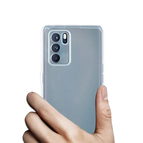 Silikónový obal Oppo Reno6 Pro 5G (Mediatek) priehľadný