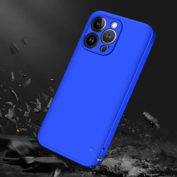 360° Ochranný kryt Apple iPhone 13 Pro Max modrý