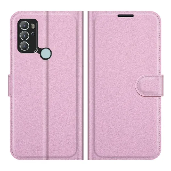 LITCHI Ochranný kryt pre Motorola Moto G60s ružový