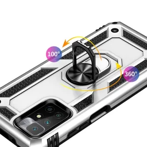 RING Ochranný obal pre Xiaomi Redmi 10 / Redmi 10 2022 strieborný