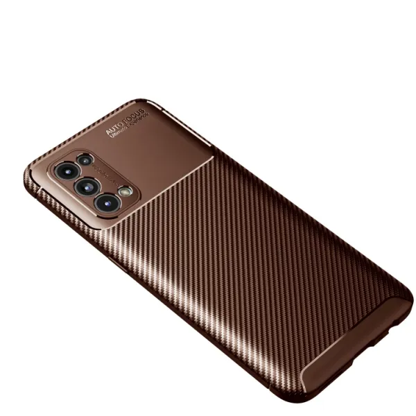 BEETLE TPU Obal Oppo Find X3 Lite 5G hnedý