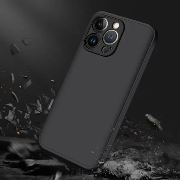 360° Ochranný kryt Apple iPhone 13 Pro Max čierny