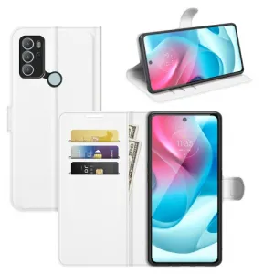LITCHI Ochranný kryt pre Motorola Moto G60s biely