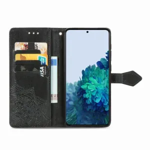 ART Peňaženkový kryt Samsung Galaxy S22 Plus 5G ORNAMENT čierny