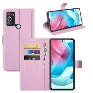 LITCHI Ochranný kryt pre Motorola Moto G60s ružový