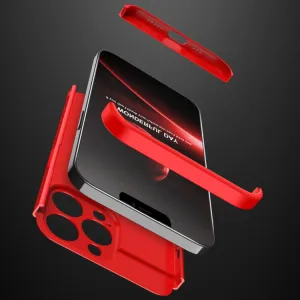 360° Ochranný kryt Apple iPhone 13 Pro Max červený