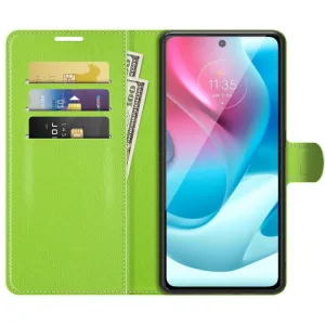 LITCHI Ochranný kryt pre Motorola Moto G60s zelený