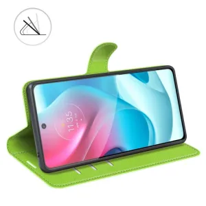 LITCHI Ochranný kryt pre Motorola Moto G60s zelený