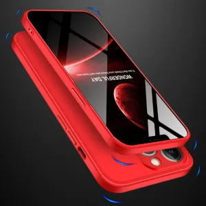 360° Ochranný kryt Apple iPhone 13 Pro Max červený