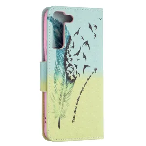 ART Peňaženkový kryt Samsung Galaxy S22 Plus 5G FEATHER
