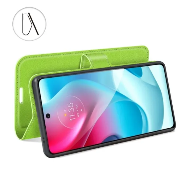 LITCHI Ochranný kryt pre Motorola Moto G60s zelený
