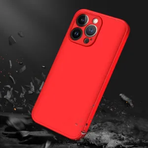 360° Ochranný kryt Apple iPhone 13 Pro Max červený