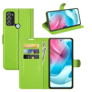 LITCHI Ochranný kryt pre Motorola Moto G60s zelený