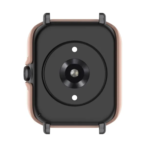 Plastový obal s ochranným sklom pre Xiaomi Amazfit GTS 3 ružový