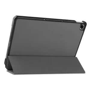 LEATHER Zaklápací obal Realme Pad šedý