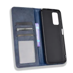 BUSINESS Peňaženkový kryt pre Xiaomi Redmi 9T modrý