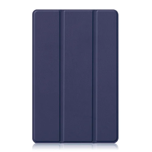 LEATHER Zaklápací obal Realme Pad tmavomodrý