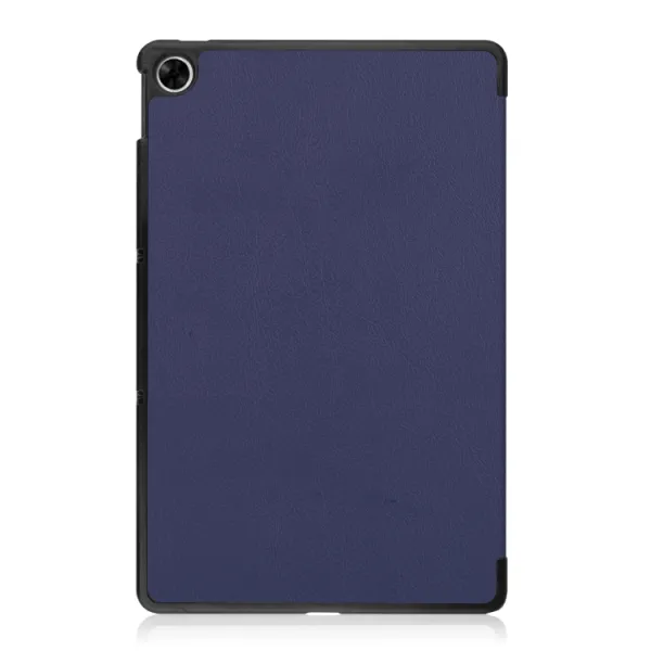 LEATHER Zaklápací obal Realme Pad tmavomodrý