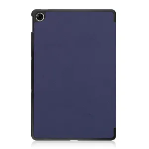 LEATHER Zaklápací obal Realme Pad tmavomodrý