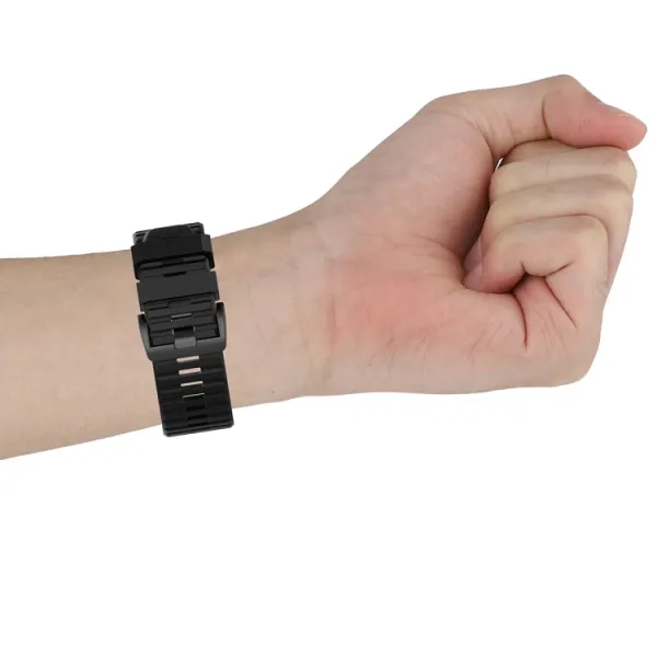 SILICONE Remienok Garmin Fenix 3 / 3HR / 5X / 5 Plus / 6X / 6X Pro zelený