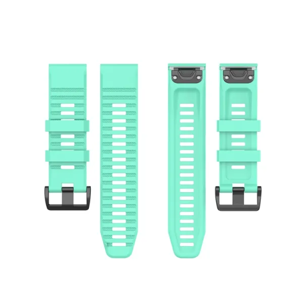 SILICONE Remienok Garmin Fenix 3 / 3HR / 5X / 5 Plus / 6X / 6X Pro zelený