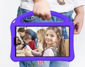 KIDDO Detský obal Samsung Galaxy Tab A7 Lite fialový