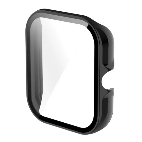 Plastový obal s ochranným sklom pre Xiaomi Amazfit GTS 3 čierny