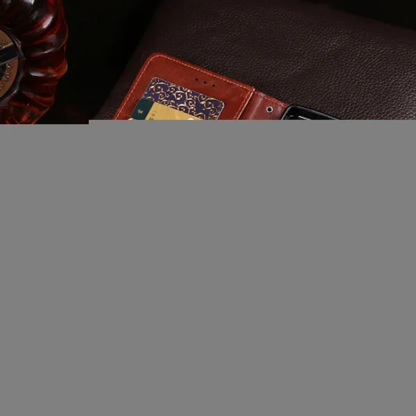 IDEWEI Peňaženkový kryt TCL 20R 5G svetlomodrý