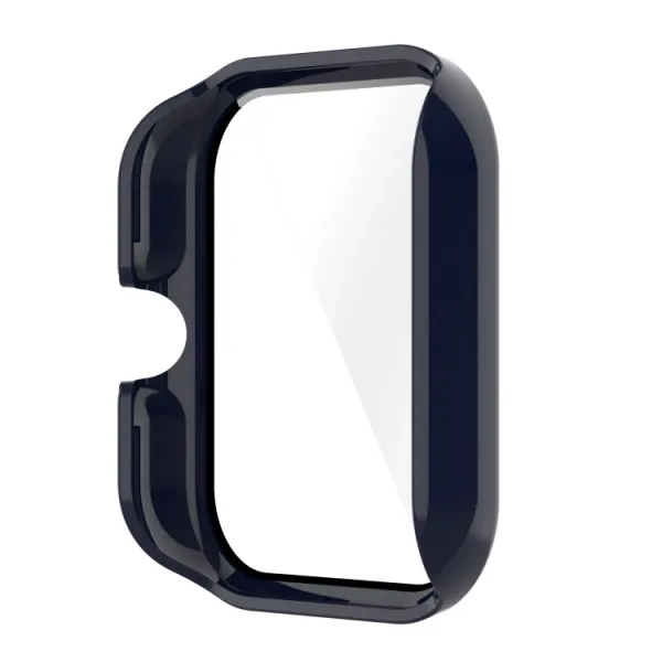 Plastový obal s ochranným sklom pre Xiaomi Amazfit GTS 3 modrý