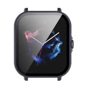 Plastový obal s ochranným sklom pre Xiaomi Amazfit GTS 3 modrý