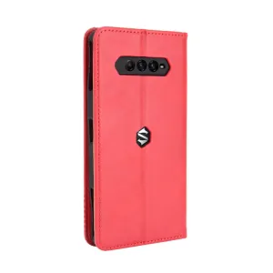 BUSINESS Peňaženkový kryt pre Xiaomi Black Shark 4 červený