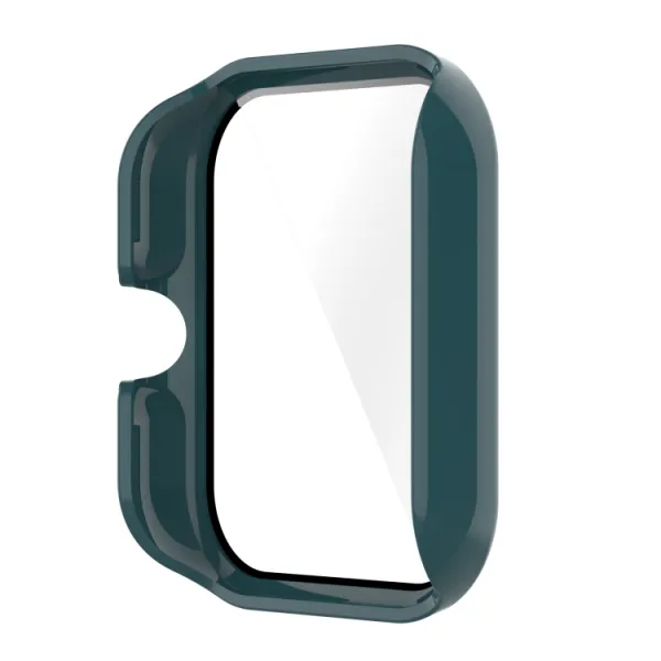 Plastový obal s ochranným sklom pre Xiaomi Amazfit GTS 3 zelený