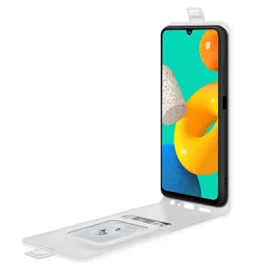 Vyklápacie puzdro Samsung Galaxy M32 biele