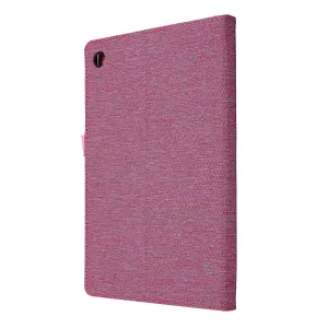 FABRIC Zaklápací obal pre Realme Pad ružový