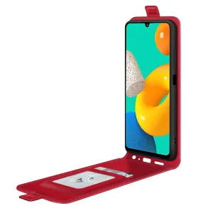 Vyklápacie puzdro Samsung Galaxy M32 červené